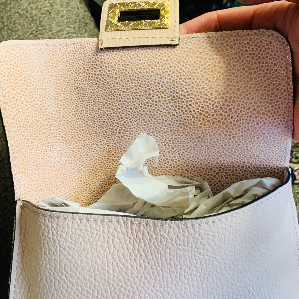 Authentic VALENTINO By Mario leather tote and flap wallet set - Picture 15 of 16